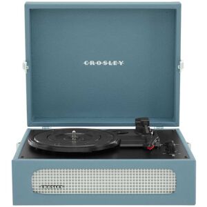 Crosley Platine vinyle portable avec Bluetooth bleu ciel