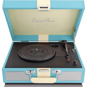 Lenco Platine vinyle dans la valise haut-parleurs intégrés blue