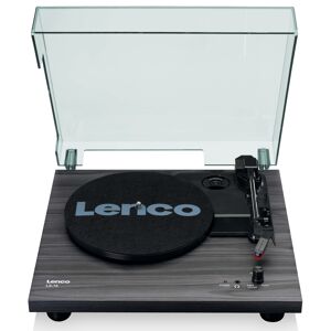 Lenco Platine vinyle avec haut-parleurs intégrés noir Noir 32x11x33cm
