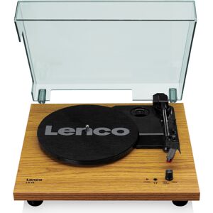 Lenco Platine vinyle avec haut-parleurs intégrés bois Marron 32x11x33cm