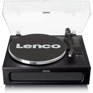 Lenco Platine vinyle avec 4 haut-parleurs incorporés noir