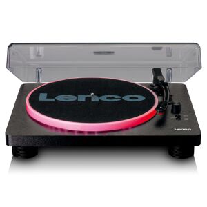 Lenco Platine vinyle avec haut-parleurs intégrés et Noir 33x12x41cm