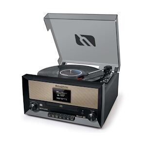 Muse Système chaîne Hifi et platine Vinyle avec écran TFT - CD/USB/AUX/FM/DAB/DAB+ - 33/45/78 tours MT-110DAB-MATCH