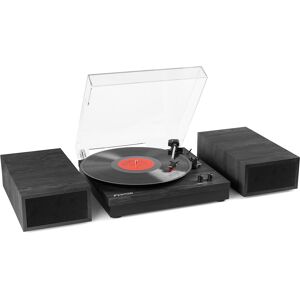 Fenton RP165B Jeu de tourne-disques noir/gris - Platines disque