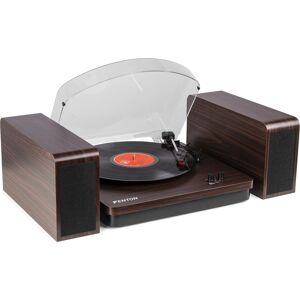 RP168DW Tourne-disque avec haut-parleurs Bois foncé - Platines disque