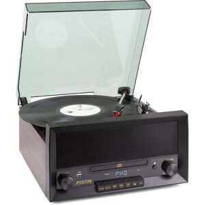 RP135W Tourne-disque Combi Bois des années 60 - Platines disque