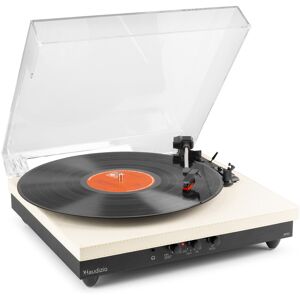 Audizio RP113C Tourne-disque avec entree/sortie BT Creme - Platines disque