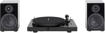 Pro-Ject Juke Box E1 HiFi Set black Black high