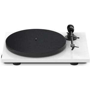 Pro-Ject E1 Phono skivspelare Visning demo Vit högblank