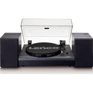 LENCO LS-300 Belt Drive Bluetooth Turntable - Black, Black