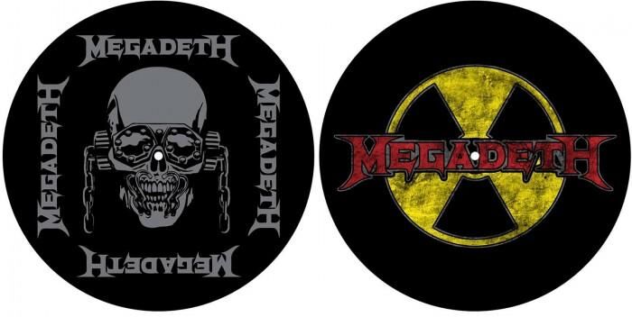 Megadeth Radioactive Turntable Slipmat Set