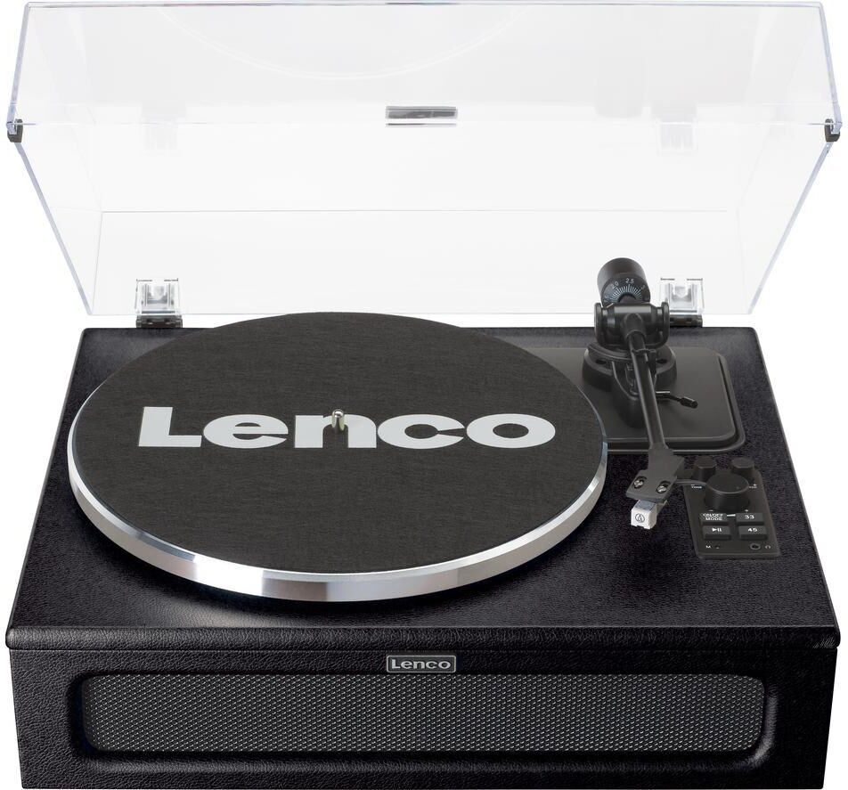 LENCO LS-430 Belt Drive Bluetooth Turntable - Black, Black