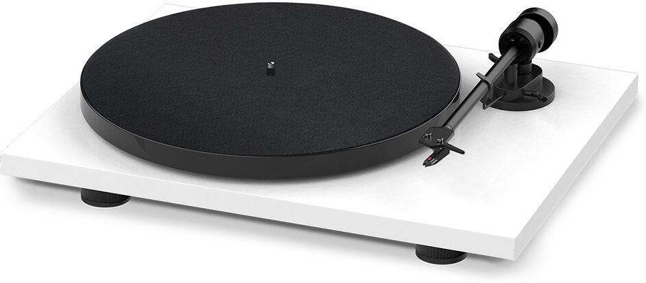 Pro-Ject E1 Phono Turntable - White