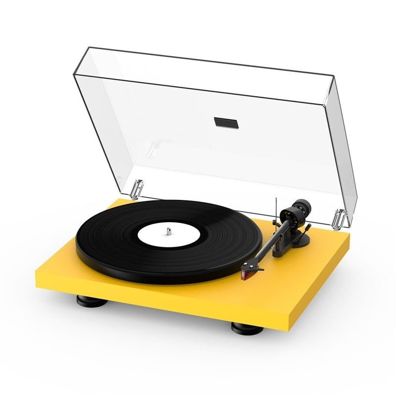 Pro-Ject Debut Carbon Evo Turntable - Golden Yellow