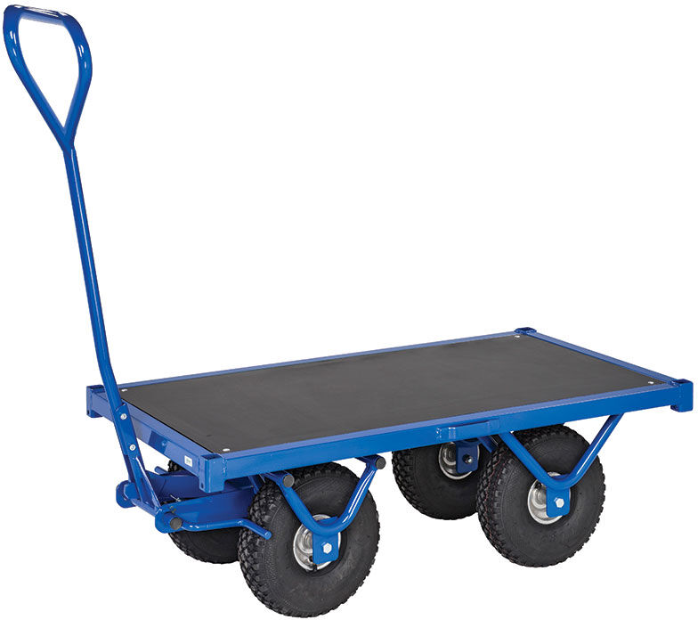 Heavy Duty Braked Turntable Trucks - Platform Length 3000mm