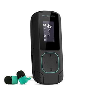 Energy Sistem MP3 Clip Bluetooth (Bluetooth, 8 GB, Clip, FM Radio und microSD) Mintgrün