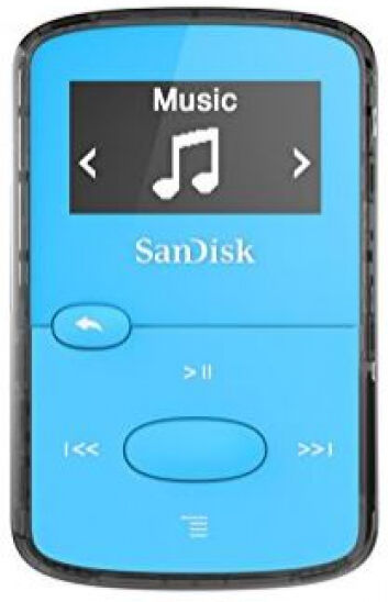 SanDisk Clip JAM - MP3-Player Hellblau - 8GB