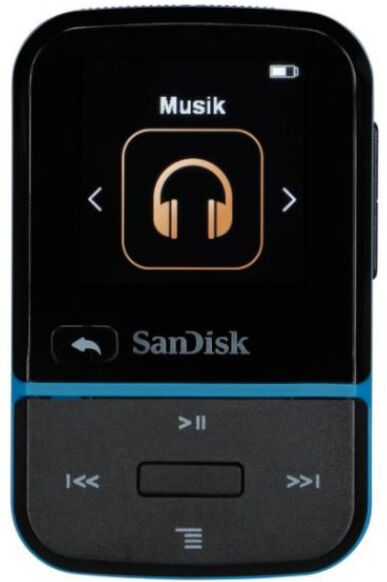 SanDisk Clip Sport Go New - MP3-Player 32GB - Blau