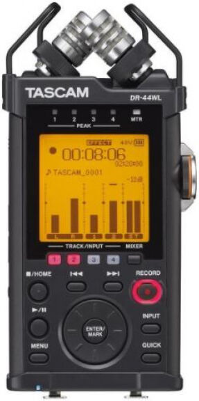 Tascam DR-44WLB - 4-Spur-Handheld-Recorder mit WLAN-Anbindung