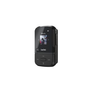 SanDisk Clip Sport Go - Digital afspiller - 32 GB - sort