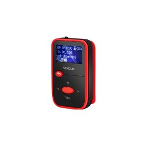 SENCOR MP3 player SFP 4408RD (8 GB /Red/Black )