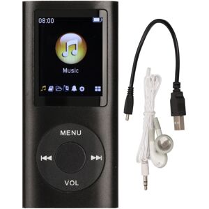 MP3-afspiller Stilfuld multifunktionel tabsfri lyd Slank 1,8 tommer LCD-skærm Bærbar MP3-musikafspiller