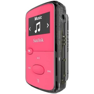 Lecteur MP3 Clip Jam 8GB + radio FM, Ecran OLED N B, Slot MicroSD, Rose N ()