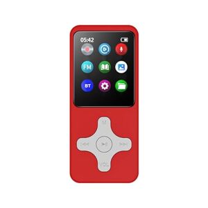 Lecteur MP3 Bluetooth 5.0 32 Go avec écran tactile complet, lecteur de  musique Hi-Fi sans perte avec boîtier en métal, avec radio FM,  haut-parleur