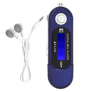 Rouge-Mini-Radio FM de poche Portable avec fonction Auto-Scan, lecteur MP3,  musique, Audio, pour l'extérieur