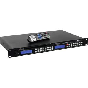 OMNITRONIC DMP-103RDS Lecteur multimedia - Lecteur simple CD/DVD et MP3