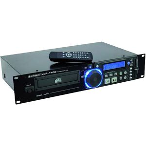 OMNITRONIC XCP-1400 Lecteur CD - Lecteur simple CD/DVD et MP3 - Publicité