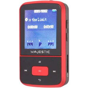 New Majestic BT-3284R MP3 Lettore MP3 Nero, Rosso