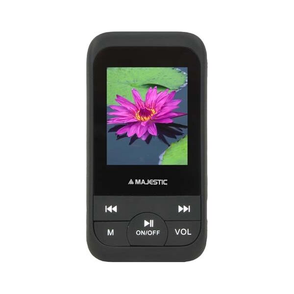 majestic sda-8071r bk lettore mp4 / mp3 portatile 8 gb display 1.8 lcd usb 2.0 colore nero - 128071 sda-8071r bk