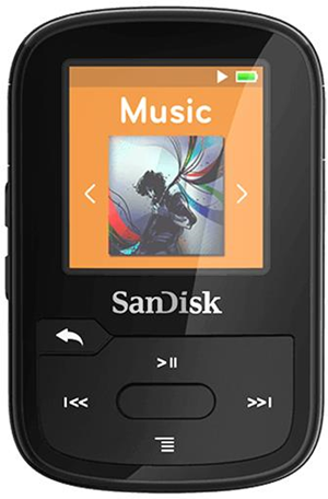 SanDisk SDMX28-016G-G46K lettore e registratore MP3/MP4 Lettore MP3 Nero 16 GB