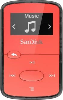 SanDisk Cilip Jam Lettore MP3 8GB Rosso