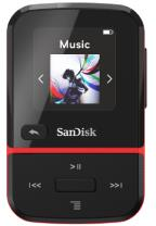 SanDisk Clip Sport Go Lettore MP3 Nero, Rosso 32 GB