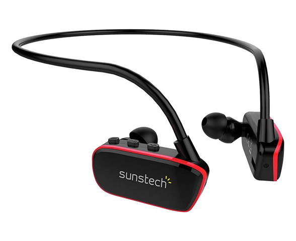 Sunstech Argos Lettore MP3 Rosso, Nero 8 GB