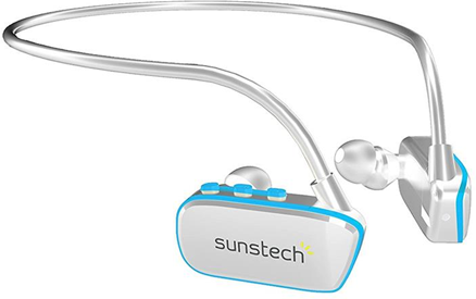 Sunstech Argos Lettore MP3 Bianco, Blu 8 GB