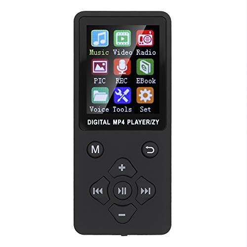 Annadue MP3-speler met Meerdere -afspeelmodi, 8G-muziekspeler, voor Muziekliefhebbers, (Zwart)