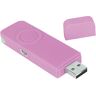 Dpofirs MP3-speler, Muziekspeler met Geheugenkaart van 8 GB, Draagbare Digitale Muziekspeler HiFi MP3-speler, Mini Digitale Muziekspeler voor Cadeaus voor Volwassen Studenten (Roze)