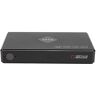 ASHATA Video Mediaspeler, 2,5-inch HDD-speler, Mini Full HD 1080P 160G (100-240V) HDD-speler, Aansluiting van SD/SDHC/MMC-kaart, U-Schijf, USB-harde Schijf (EU-stekker)