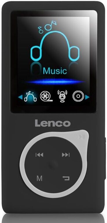 Lenco Leitor Mp4 Xemio 668 8gb (preto) - Lenco