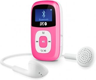 Spc Leitor MP3 Bluetooth 8668a Firefly 8 GB Rosa