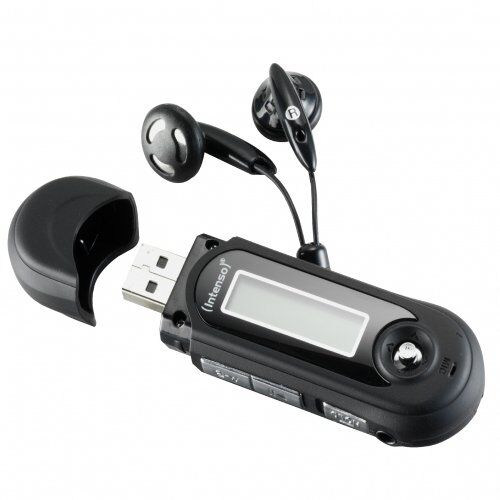 3601460 Intenso Music Walker MP3-spelare 8 GB (USB 2.0) Svart