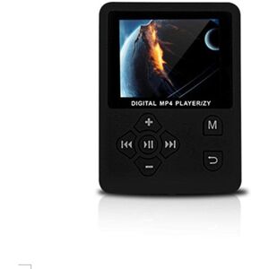 HOD Health&Home Mp3 Players Mp4 Digital 1.8 Inches Colour Screen Music Lossless Audio Video Support E Book Black