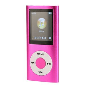 Yctze MP3 Player, Music Player with 1.8in LCD Screen, MP4 Bluetooth Player, Built in Video Play/FM Radio/Voice Recorder/E Book Reader, 8H Playing Time, Supports up to 64GB