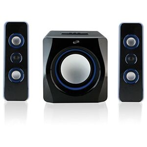 DPI iLive Portable Wireless Speaker System with Built-In Subwoofer, 7.28 x 8.86 x 7.28 Inches, Black (iHB23B)