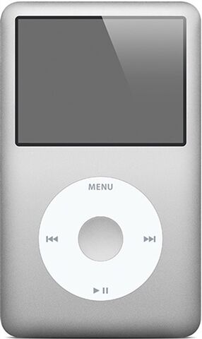 Refurbished: Apple iPod Classic 6th Generation 80GB - Silver, C