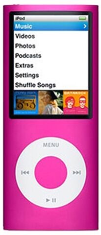 Refurbished: Apple iPod Nano 4th Generation 8GB - Pink, C