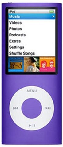 Refurbished: Apple iPod Nano 4th Generation 8GB - Purple, C